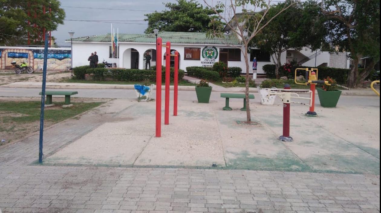 Estación de Policía de Sabanagrande.