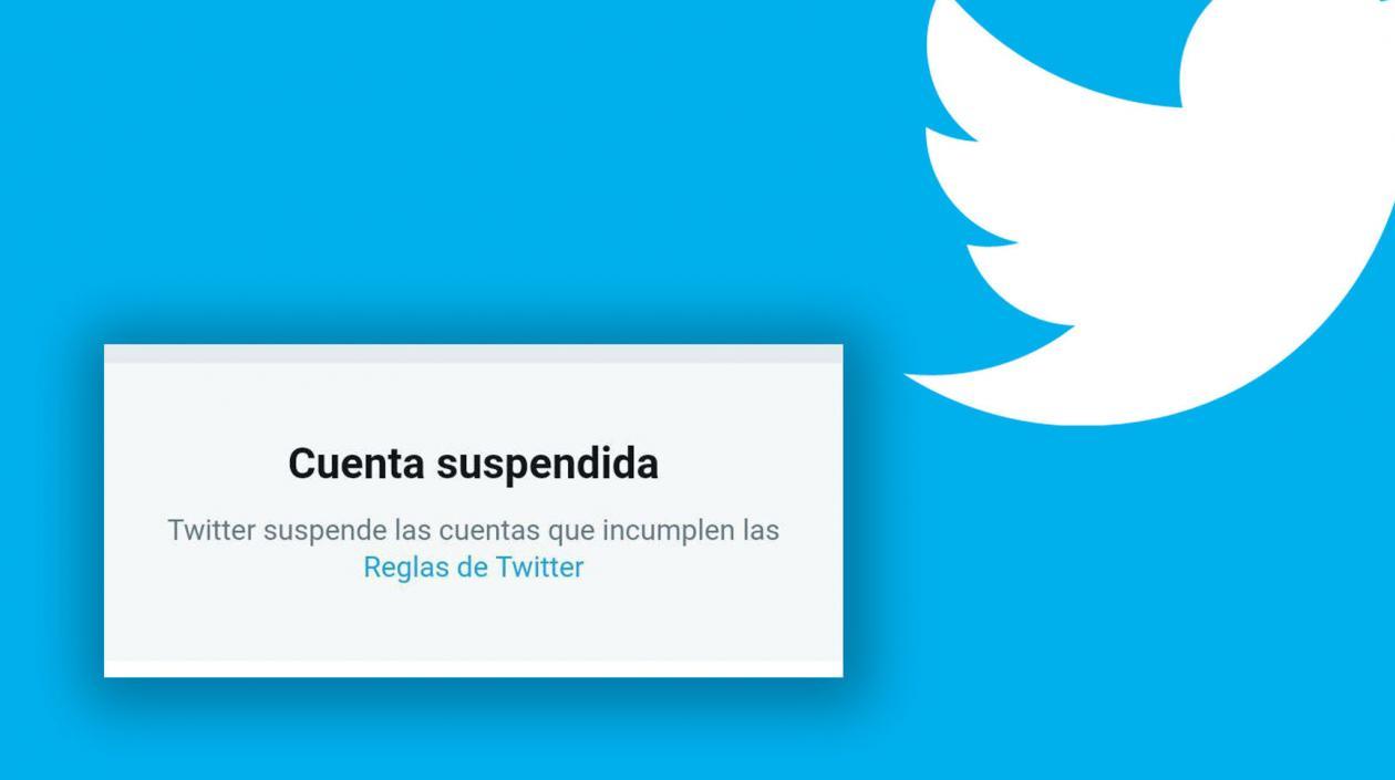 Twitter suspendió cuentas en varios países.