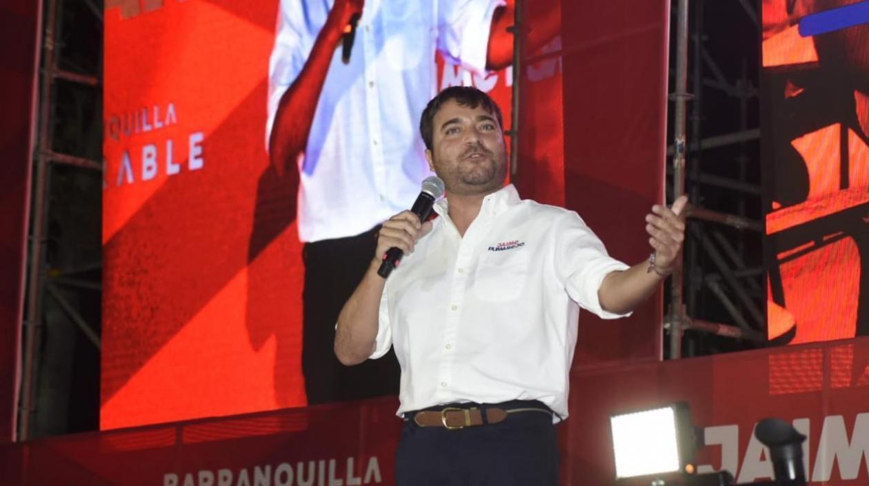 El candidato Jaime Pumarejo.