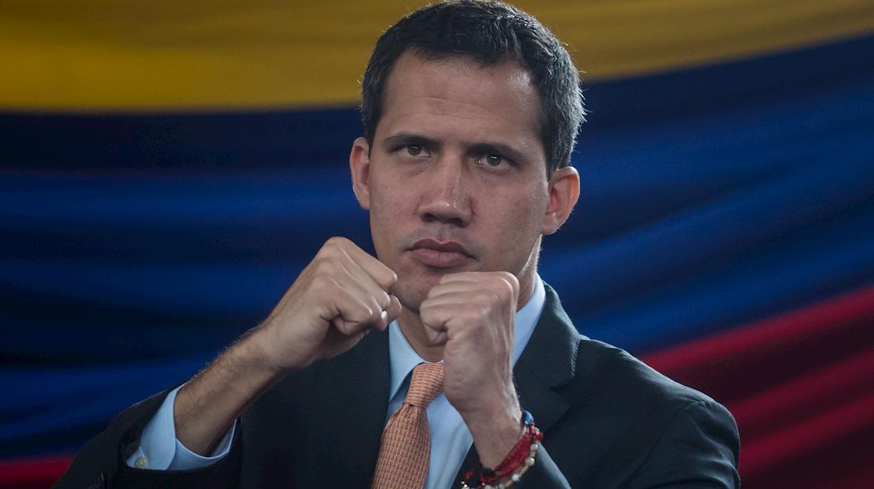 El jefe de la Asamblea Nacional de Venezuela, Juan Guaidó.