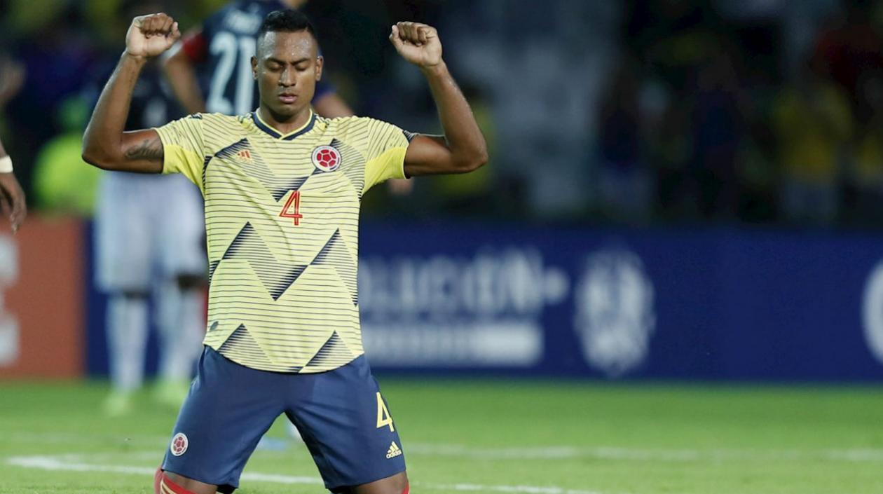 Willer Ditta, defensa de la Selección Colombia sub-23. 