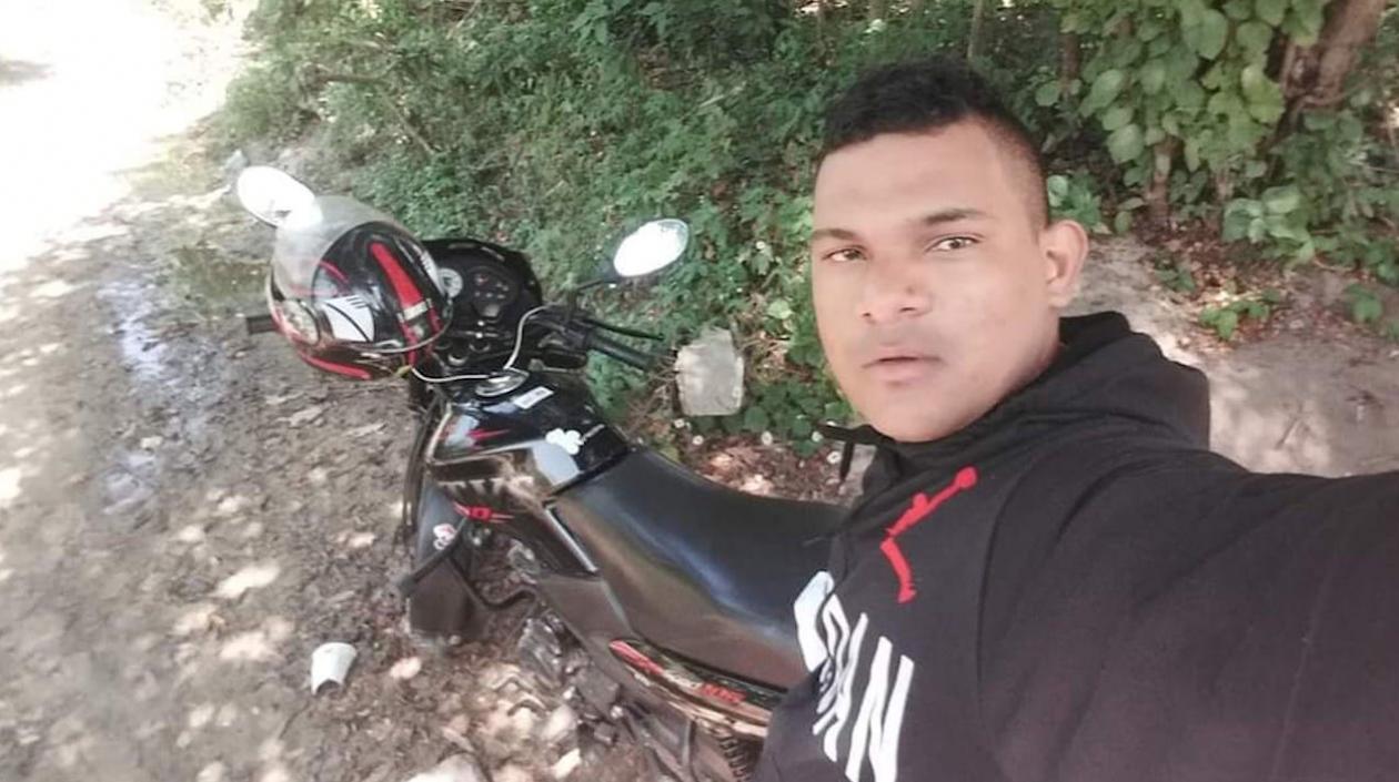 Tomás José Hernández Pérez, de 23 años. mototaxista asesinado.
