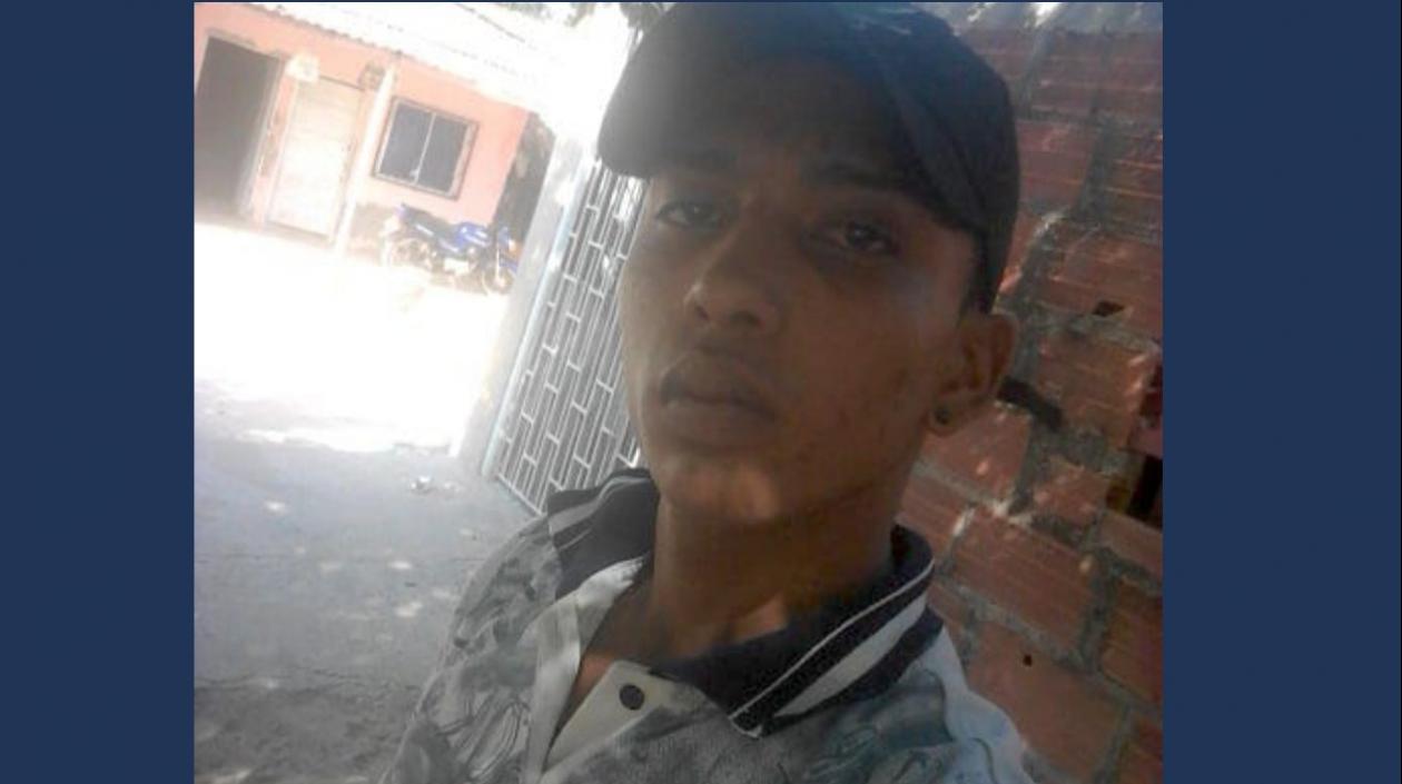 Nikol José Parra Coronel, joven venezolano asesinado en el barrio 7 de Abril.