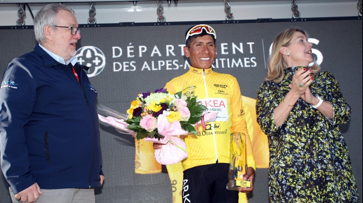 Nairo Quintana ganó el Tour des Alpes.