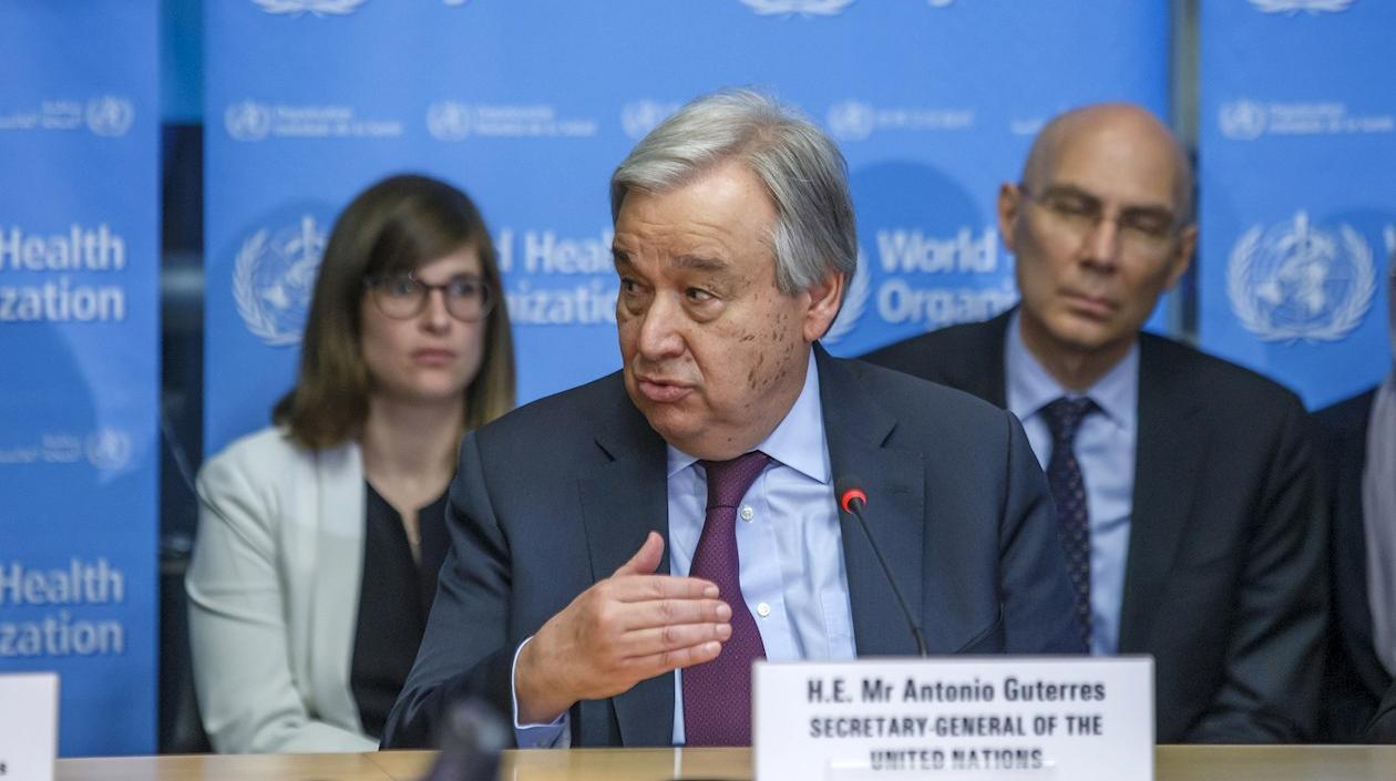 El secretario general de Naciones Unidos, Antonio Guterres.