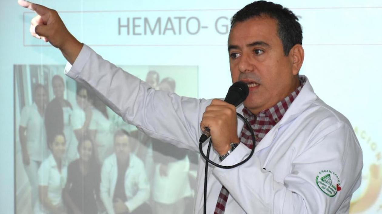 Arturo Guzmán, Jefe del servicio de Hematología y Unidad de Trasplante.
