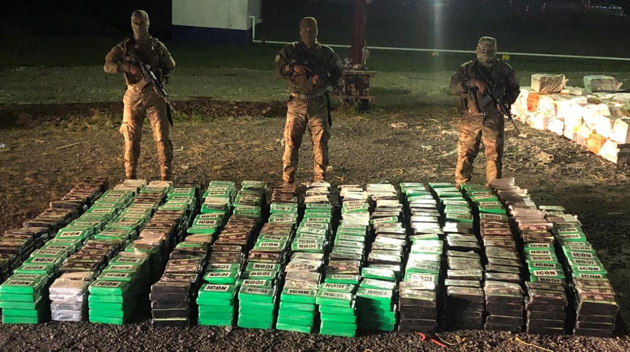 Más de 3 mil paquetes de droga decomisadas en Bocas del Toro.