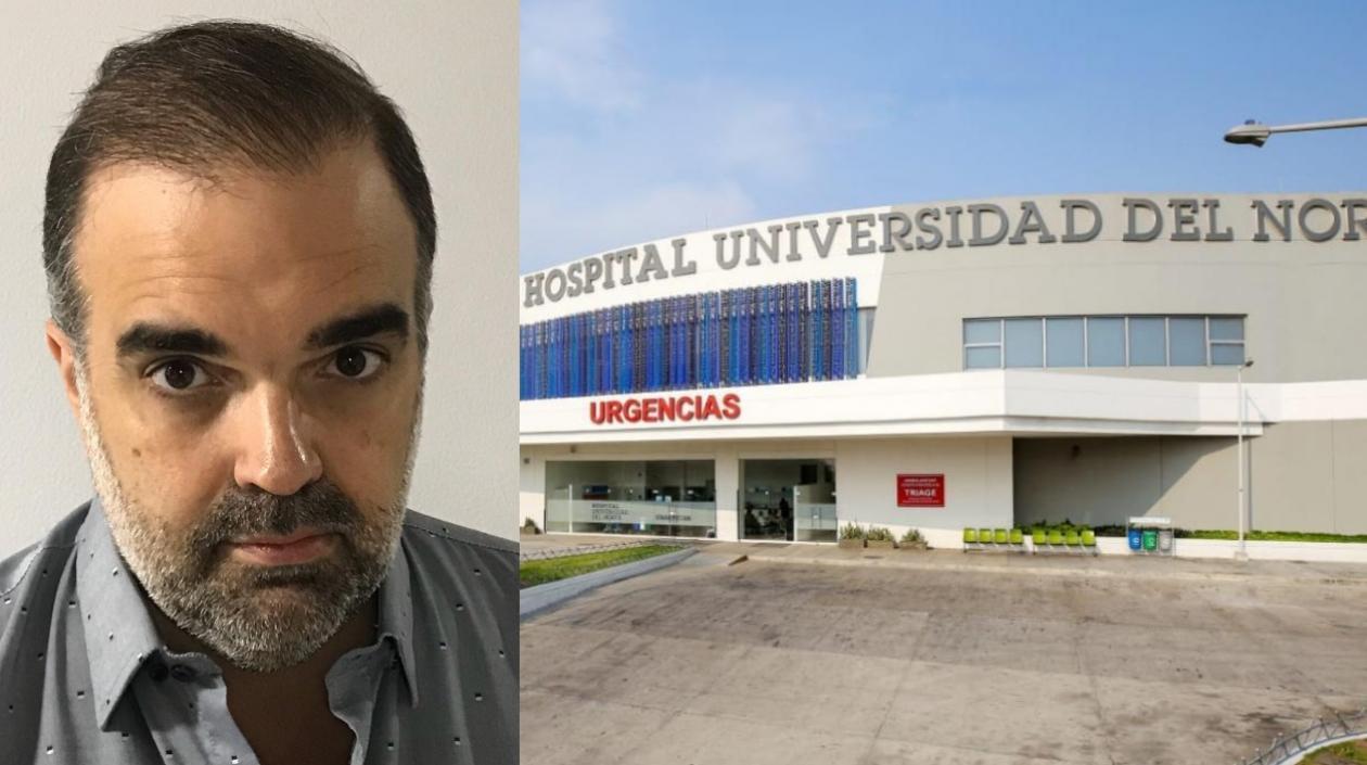 Diego Castresana, director ejecutivo del Hospital Universidad del Norte.