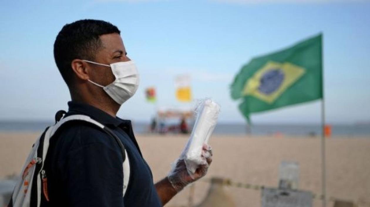 Brasil es el país como mayor número de contagios en Suramérica.