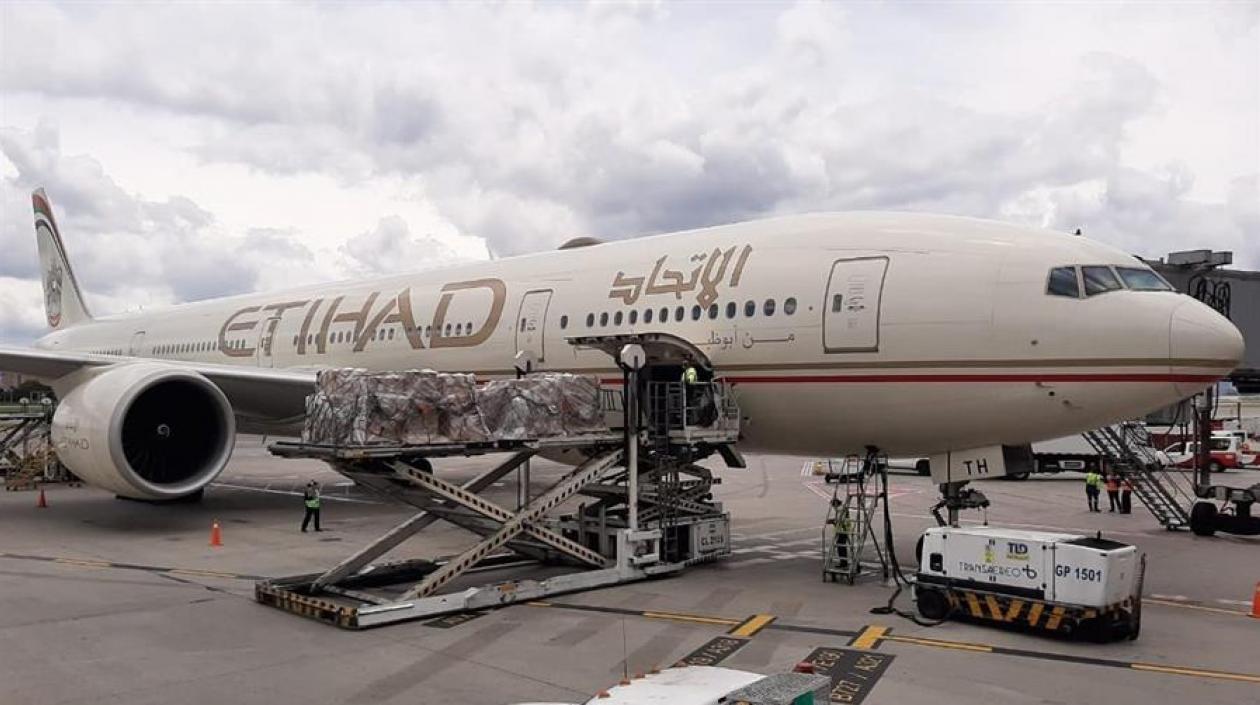 Boeing 777 de la compañía Etihad Airways 