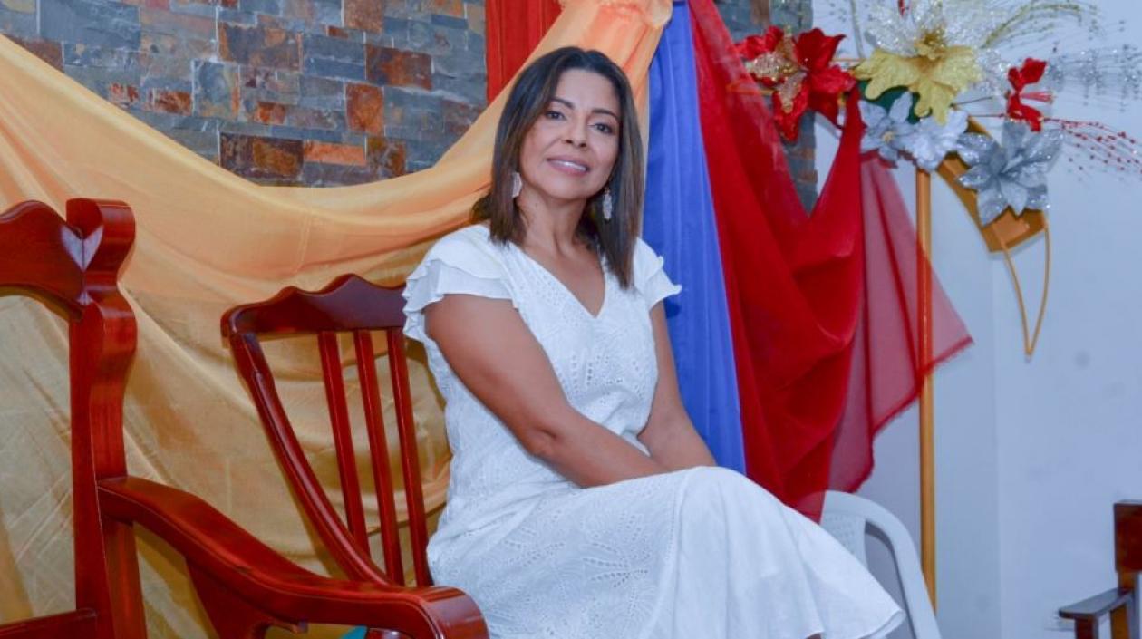 Marly Gutiérrez, alcaldesa de Luruaco.