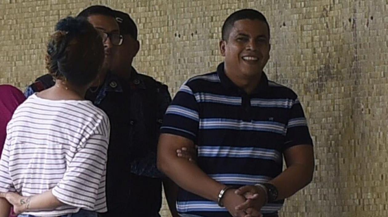 Iván Barrios, condenado por el crimen de su esposa.