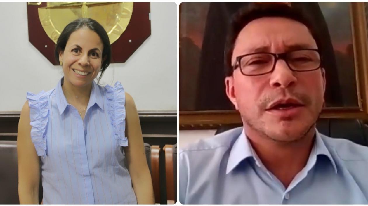 La representante de Mineducación, Adriana López, le puso orden a la intervención de Caicedo
