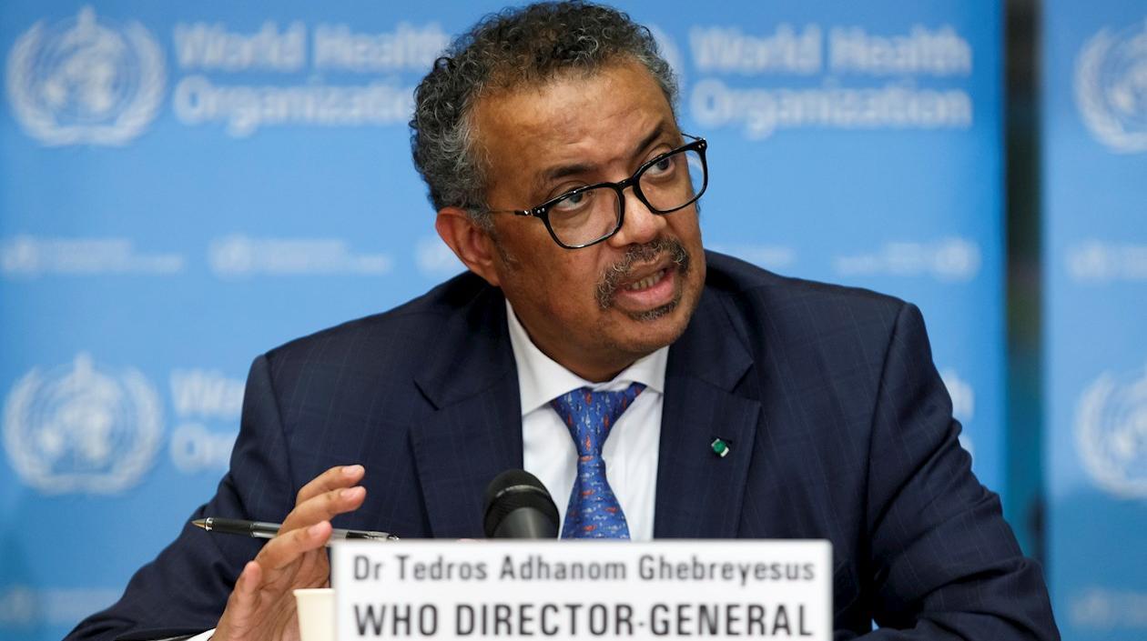 Tedros Adhanom Ghebreyesus, director general de la Organización Mundial de la Salud (OMS) 