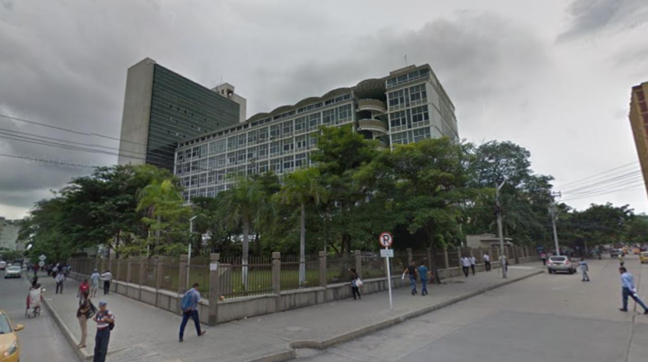 Edificio Lara Bonilla, donde funciona la mayoría de despachos judiciales y administrativos de Barranquilla.