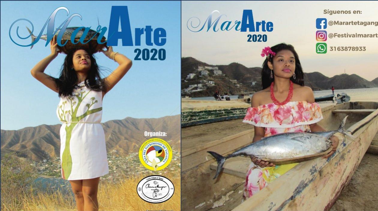 Afiche promocional de MarArte 2020.