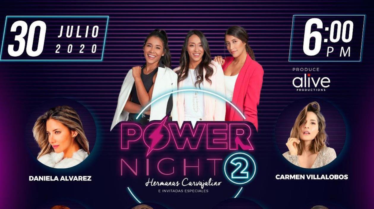 EL 30 de julio será el Power Night II de las Hermanas Carvajalino.