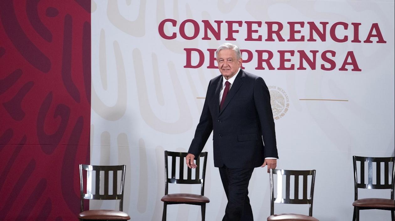 El mandatario mexicano, Andrés Manuel López Obrador.
