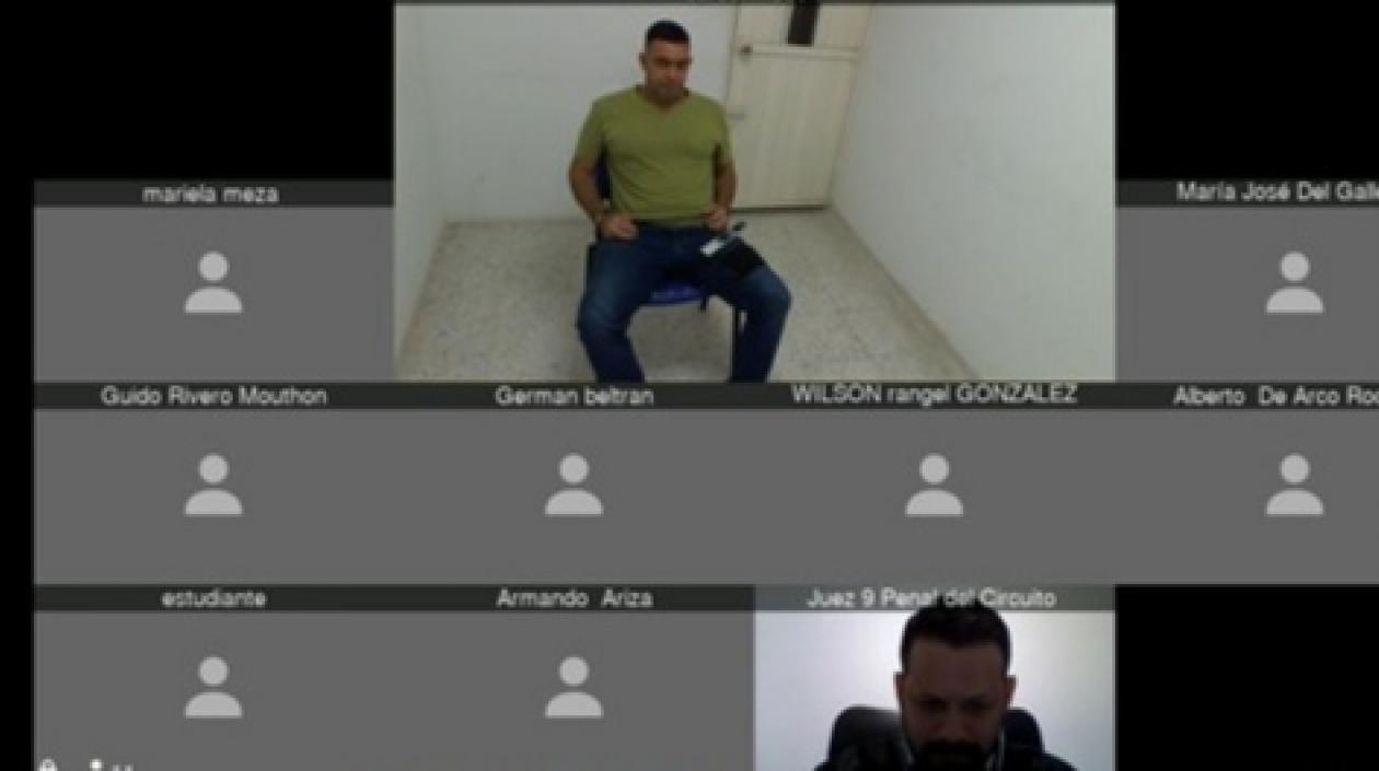 La continuación del juicio se realizó de manera virtual con Tomás Maldonado desde la Cárcel Modelo.