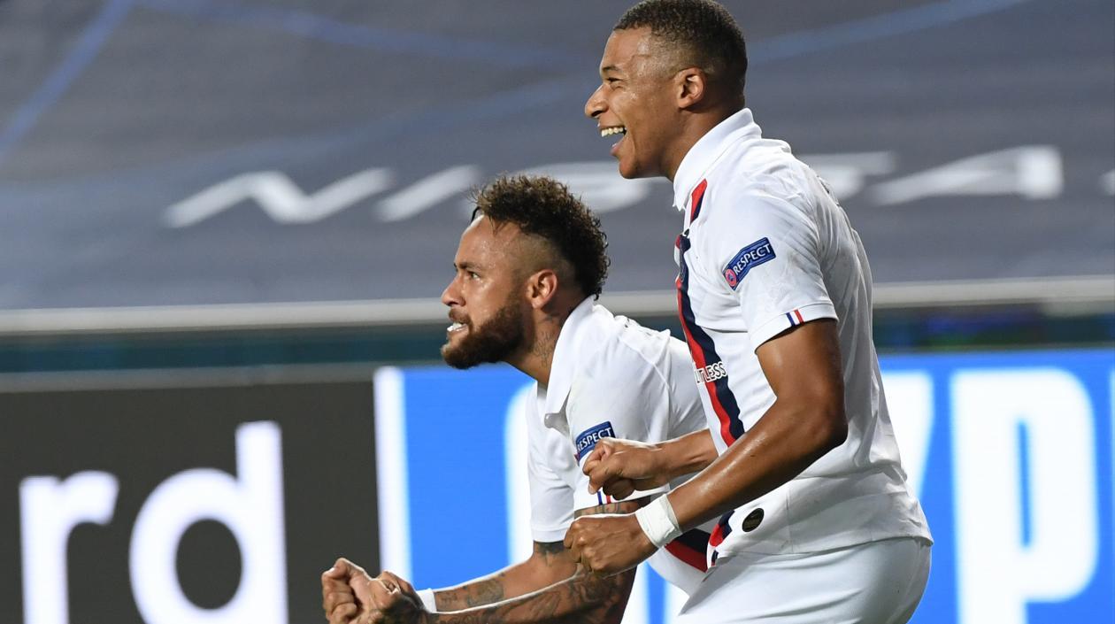 Neymar y Mbappé.