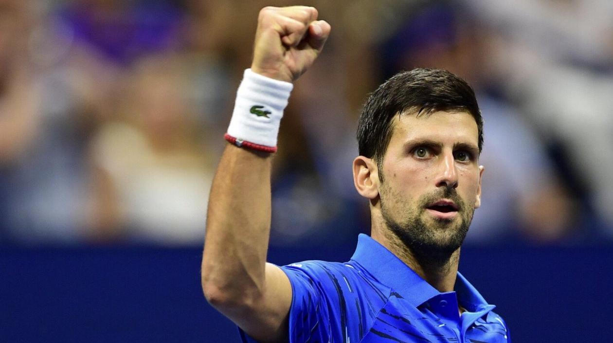 El número uno del tenis mundial, Novak Djokovic.
