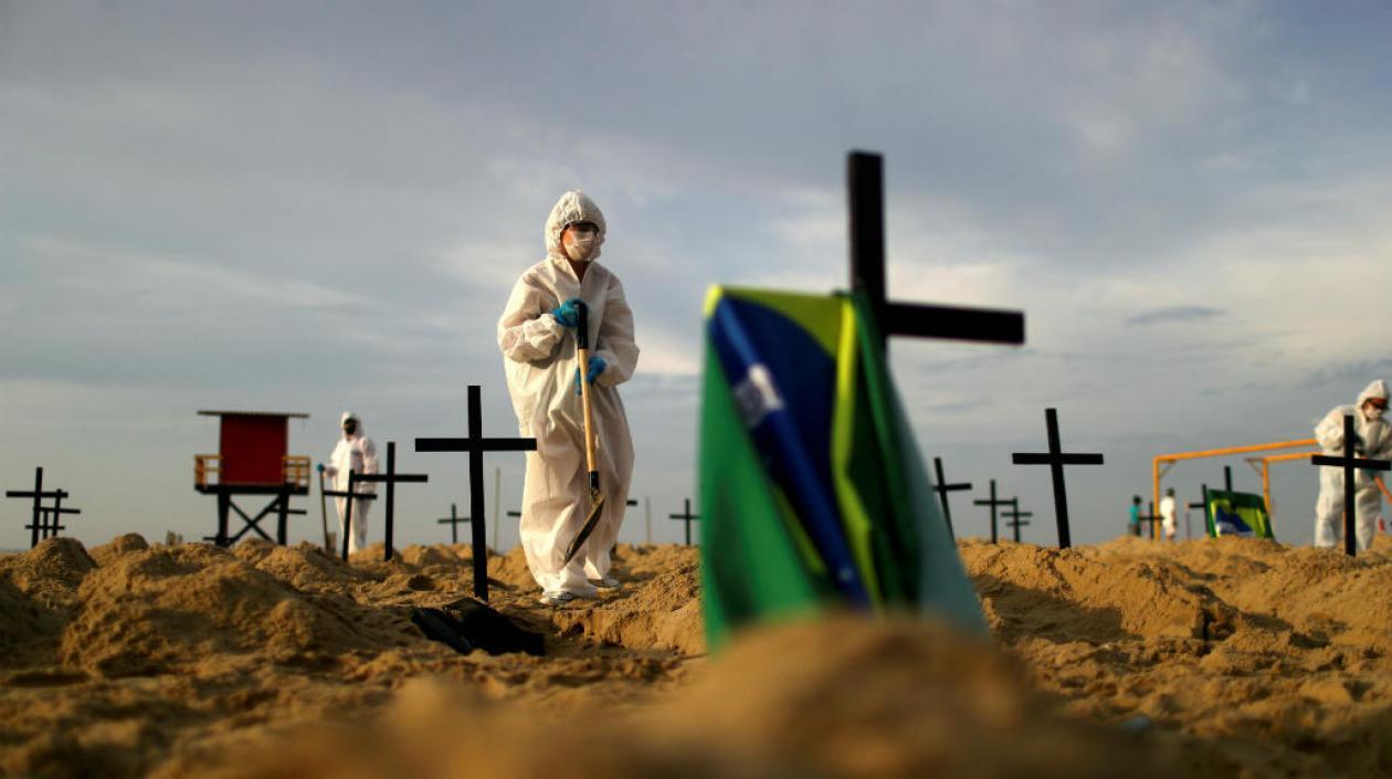 Brasil sigue siendo el país más afectado por la pandemia en Sudamérica.