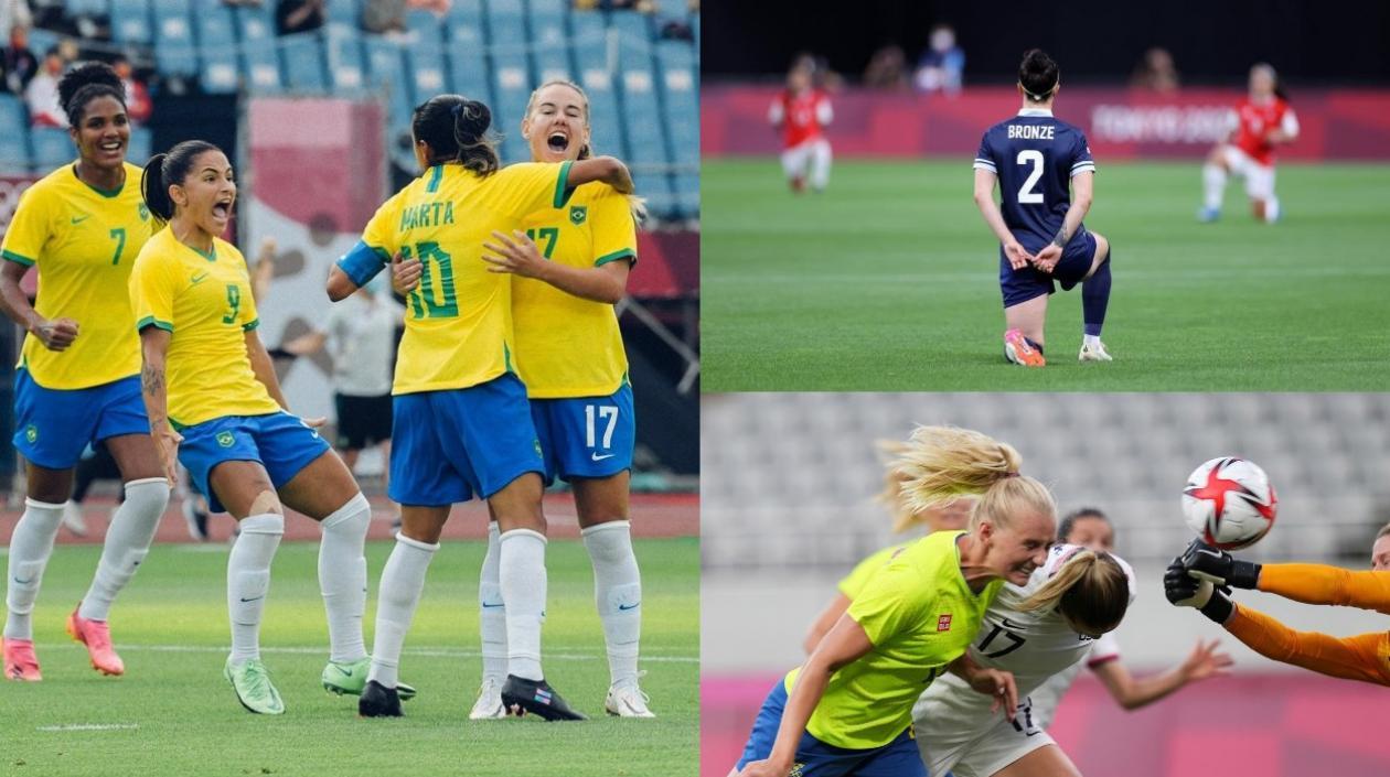 Las diferentes postales que dejó la primera fecha del fútbol femenino. 