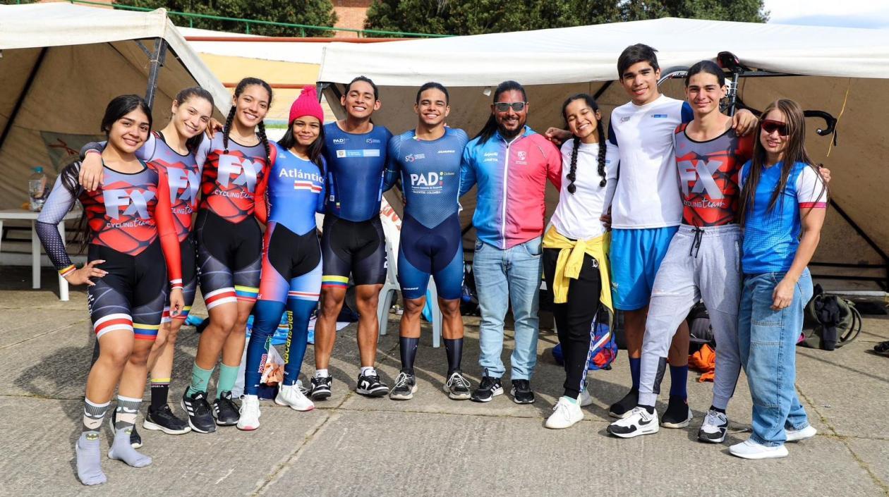 FX Cycling Team, club que representó a Atlántico en Duitama.