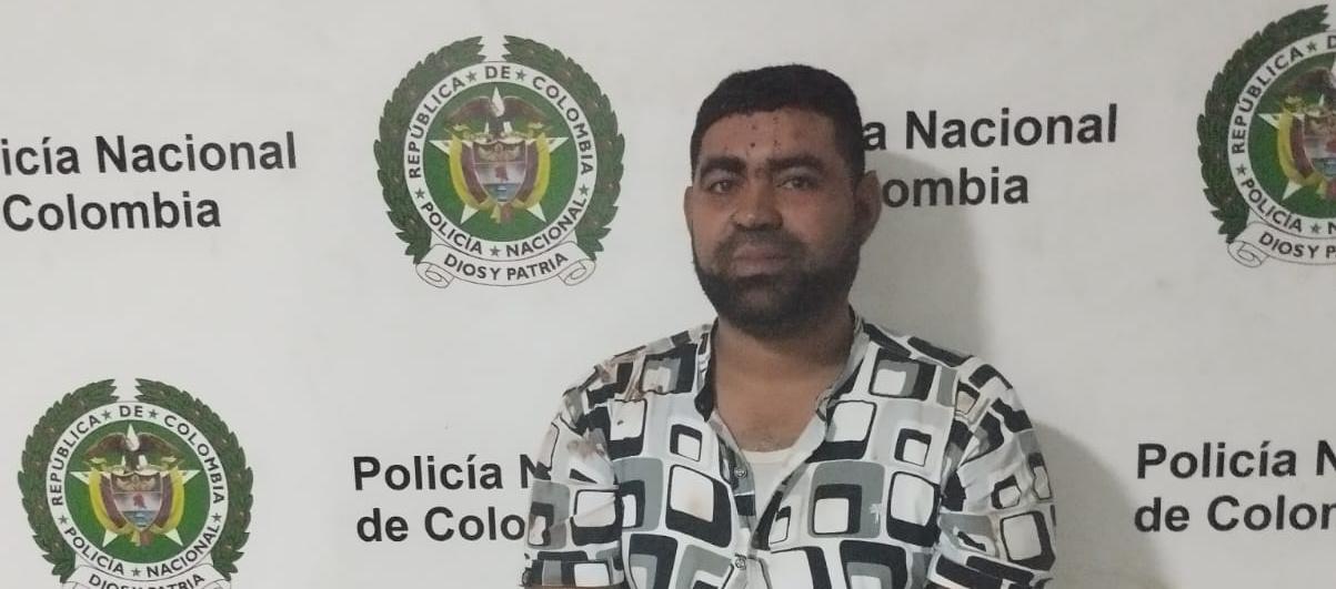 Elvis Antonio Hernández Parrao, capturado.