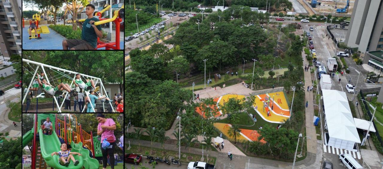  90 parques se han entregado desde el 2020 en las diferentes localidades de Barranquilla.
