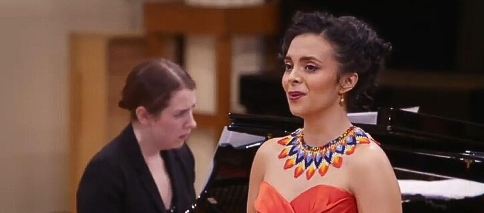 Julieth Lozano, cantante de ópera. 
