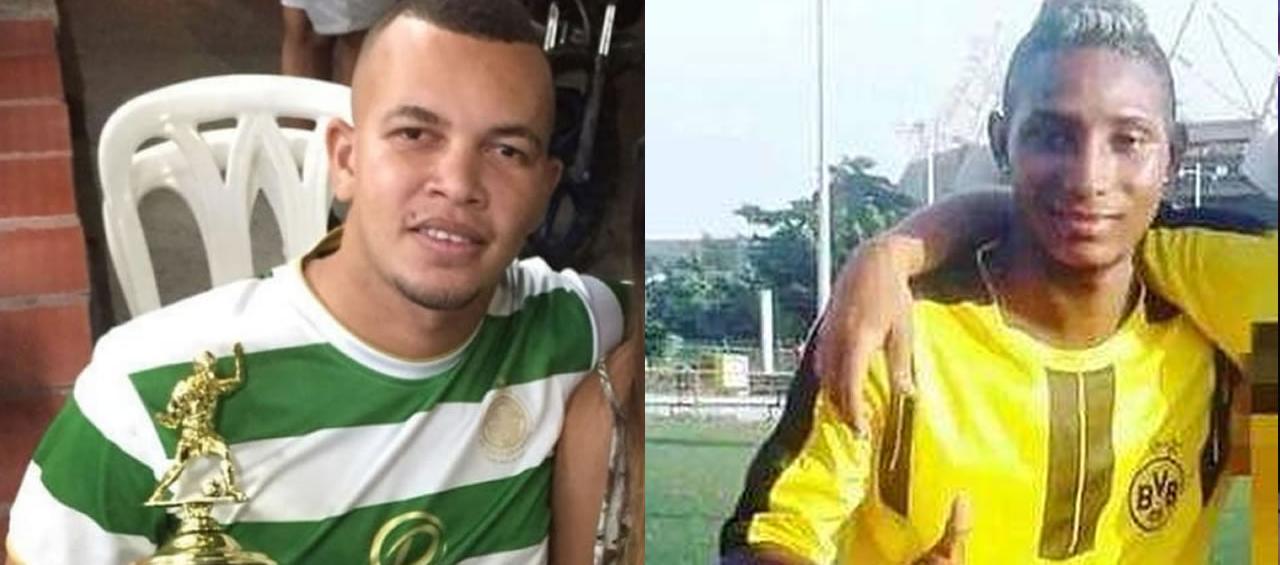 Jhosimar Pallares y Reynaldo Martínez, asesinados en Siape