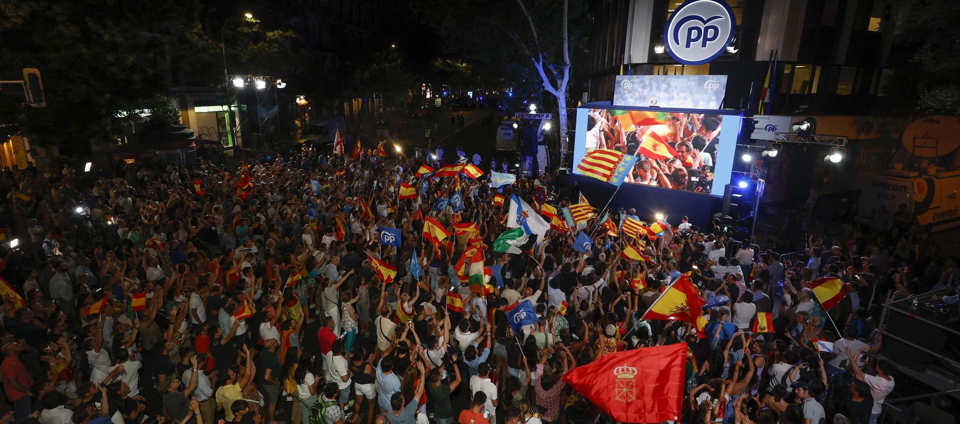 Sede del Partido Popular en Madrid