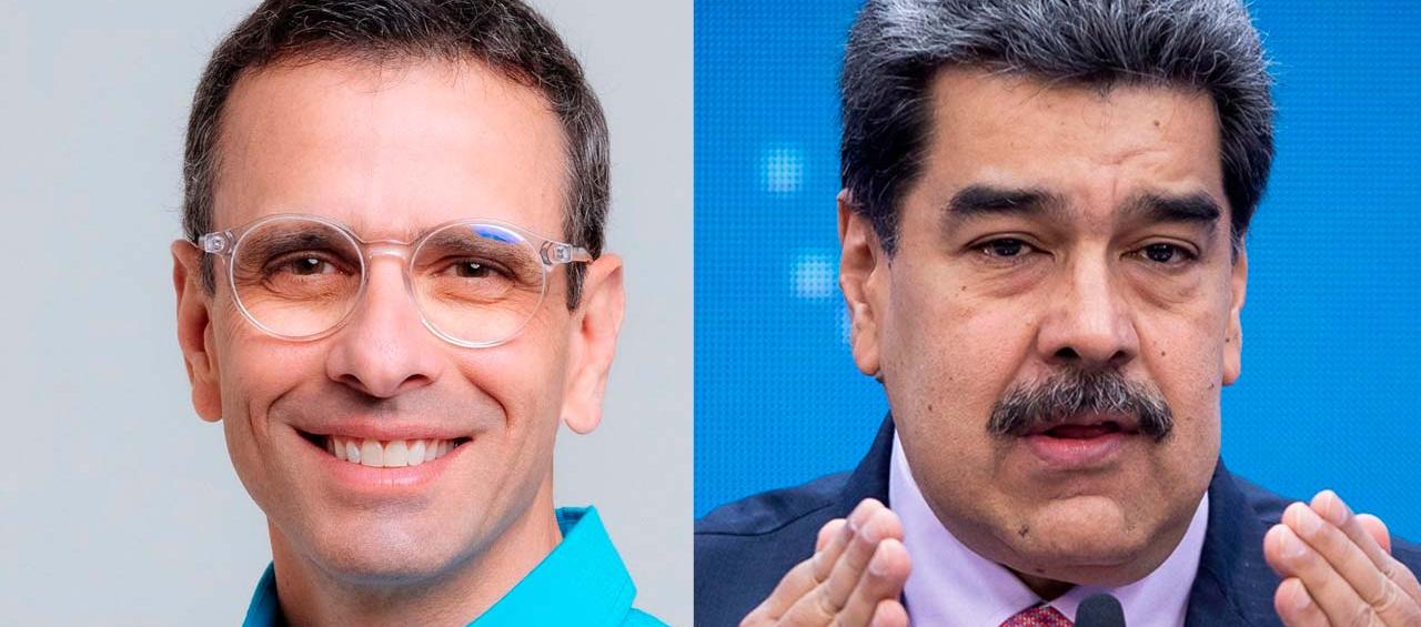 Henrique Capriles y Nicolás Maduro