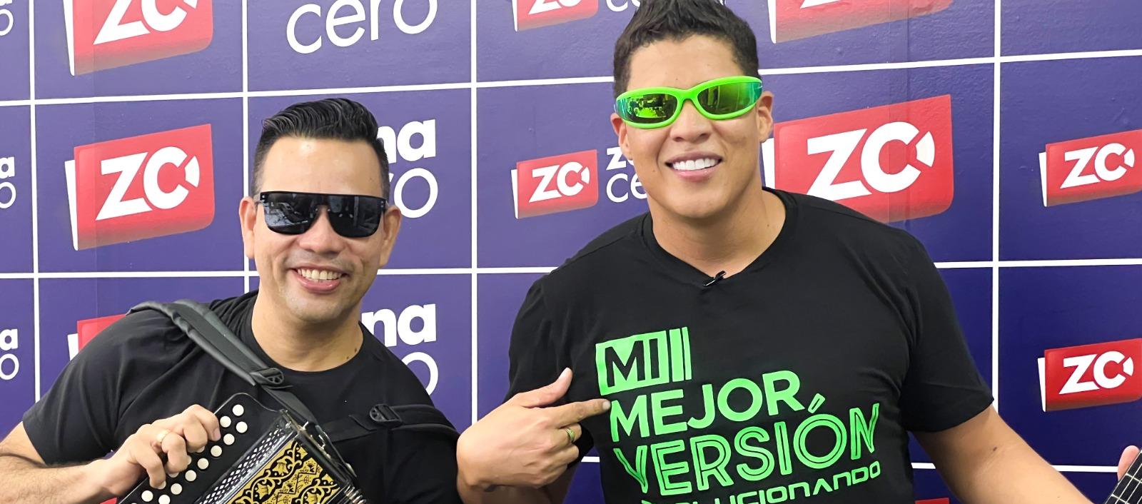 Rafa Pérez y Juank Padilla en la visita de este jueves a Zona Cero