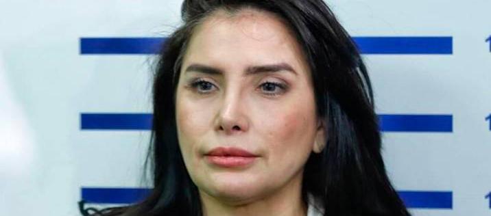 Aida Merlano, excongresista condenada por corrupción electoral. 