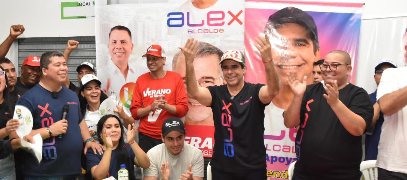 El candidato a la Alcaldía de Barranquilla, Alex Char.