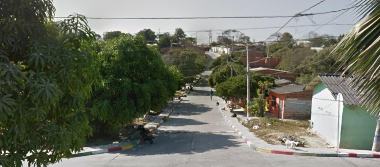 Calle 73D con carrera 12, barrio Lipaya de Barranquilla. 