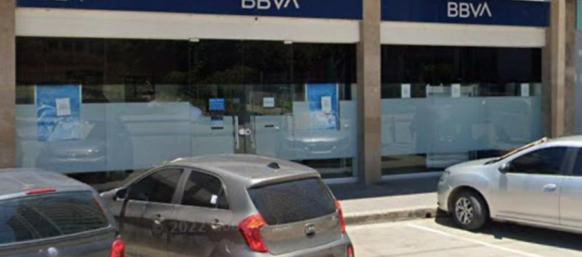 Sede del banco BBVA en Santa Marta.