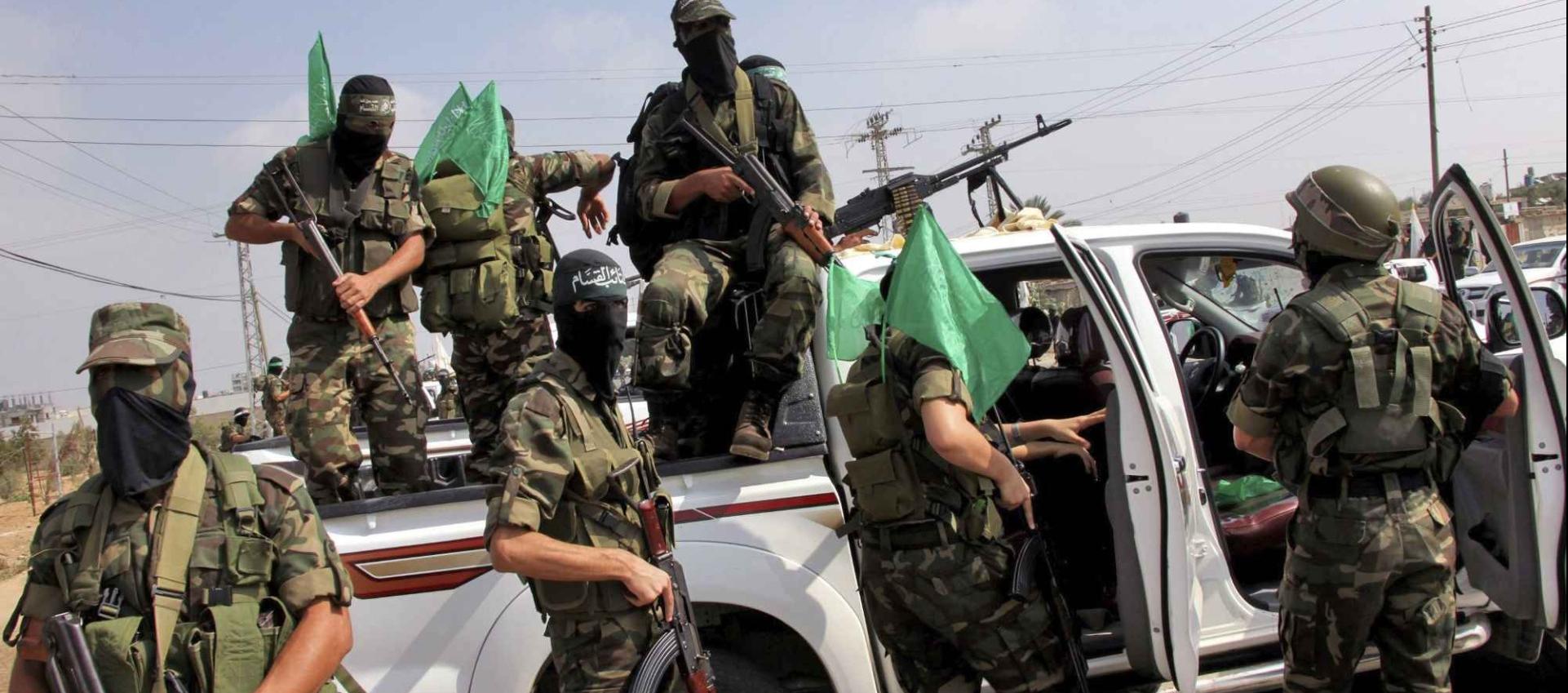 Grupo terrorista Hamás. 