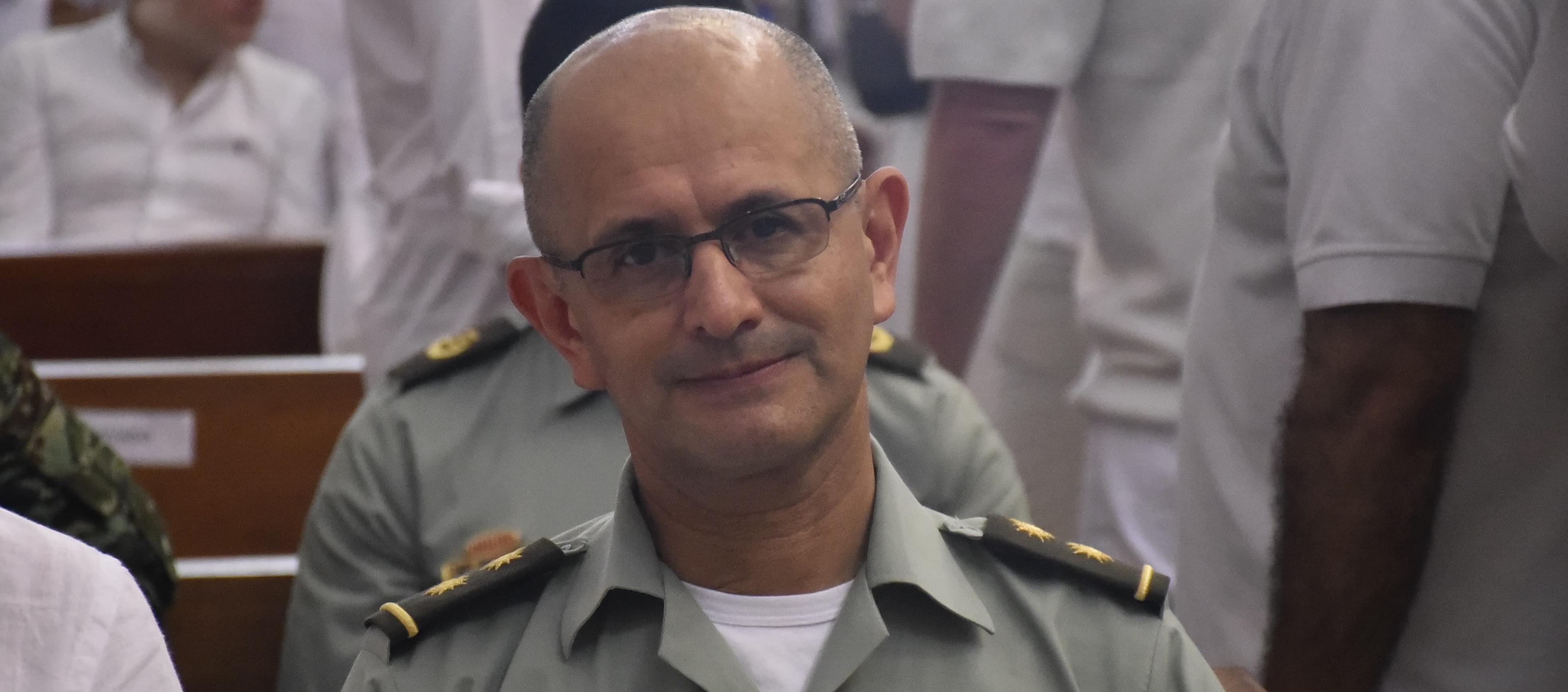 General Jorge Urquijo, comandante de Policía Metropolitana de Barranquilla.