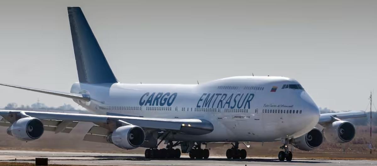 El avión estaba en Argentina desde 2022.