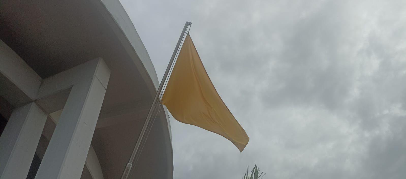 Hay bandera amarilla para las embarcaciones en Cartagena. 