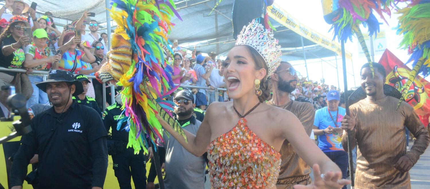 Melissa Cure, Reina del Carnaval de Barranquilla.