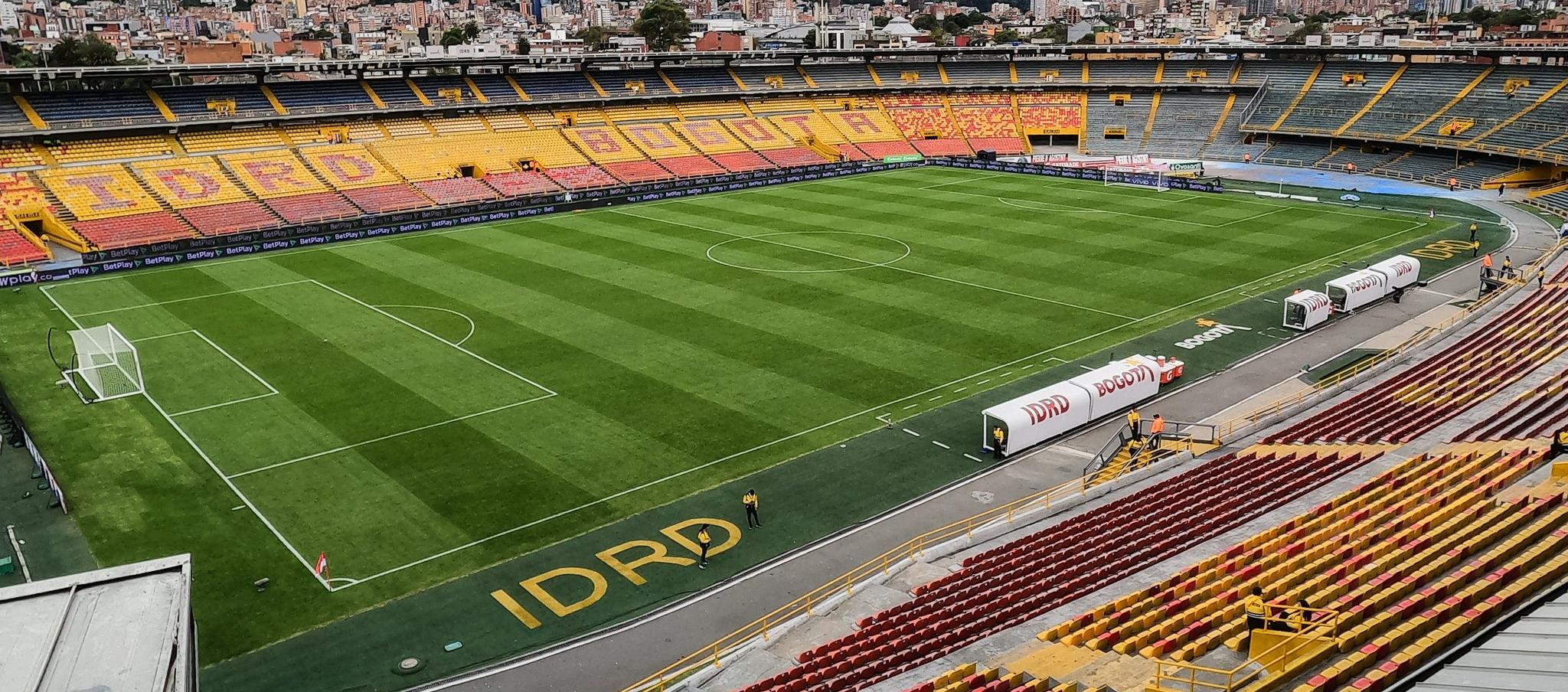 Estadio Nemesio Camacho El Campín de Bogotá, una de los escenarios escogidos. 