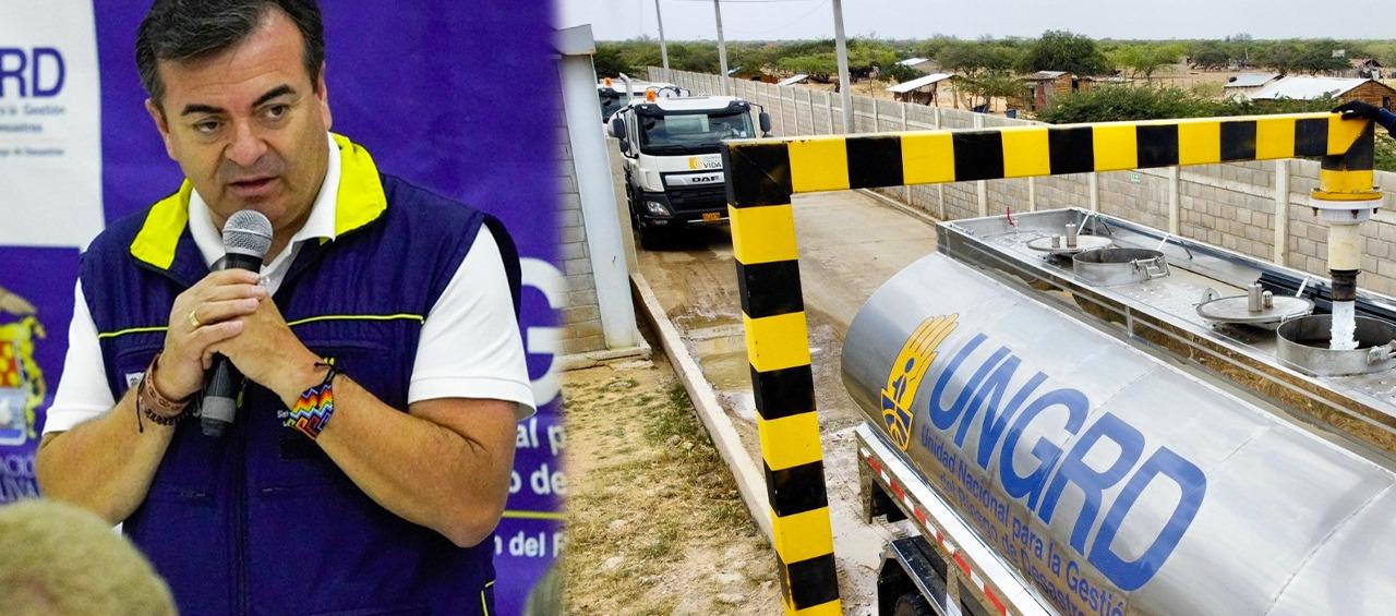 El director de la UNGRD, Olmedo López, investigado por los 40 carrotanques para La Guajira