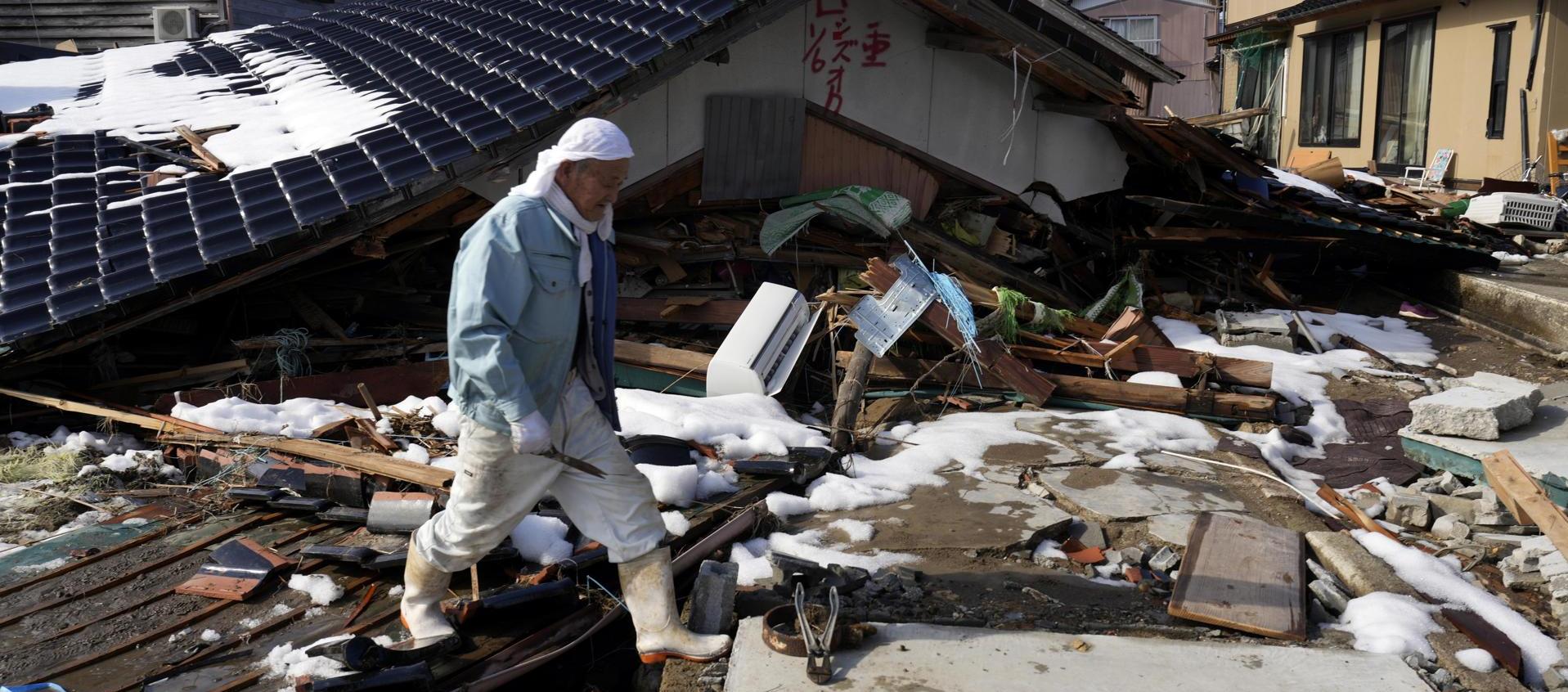 Foto de archivo de un terremoto en Japón el pasado 1 de enero. 