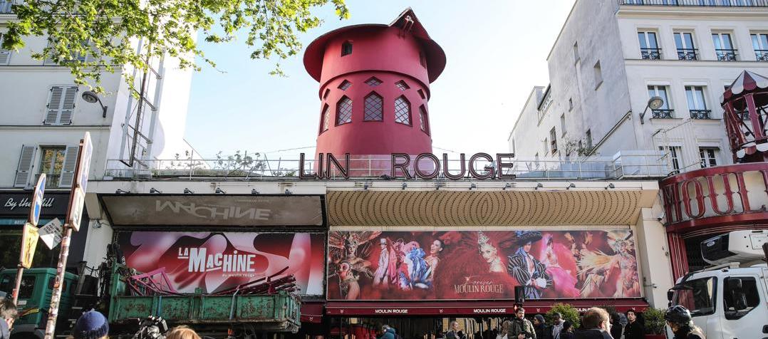 El cabaret parisino Moulin Rouge.