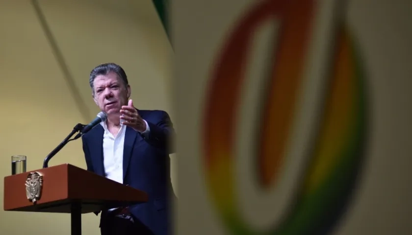Un balance de los logros del Gobierno desde 2010 a la fecha, hizo el Presidente Santos al intervenir en la asamblea del Partido de la U, realizada hoy en Bogotá.