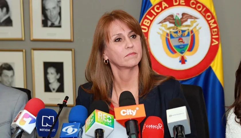 Griselda Janeth Restrepo Gallego, ministra de Trabajo.